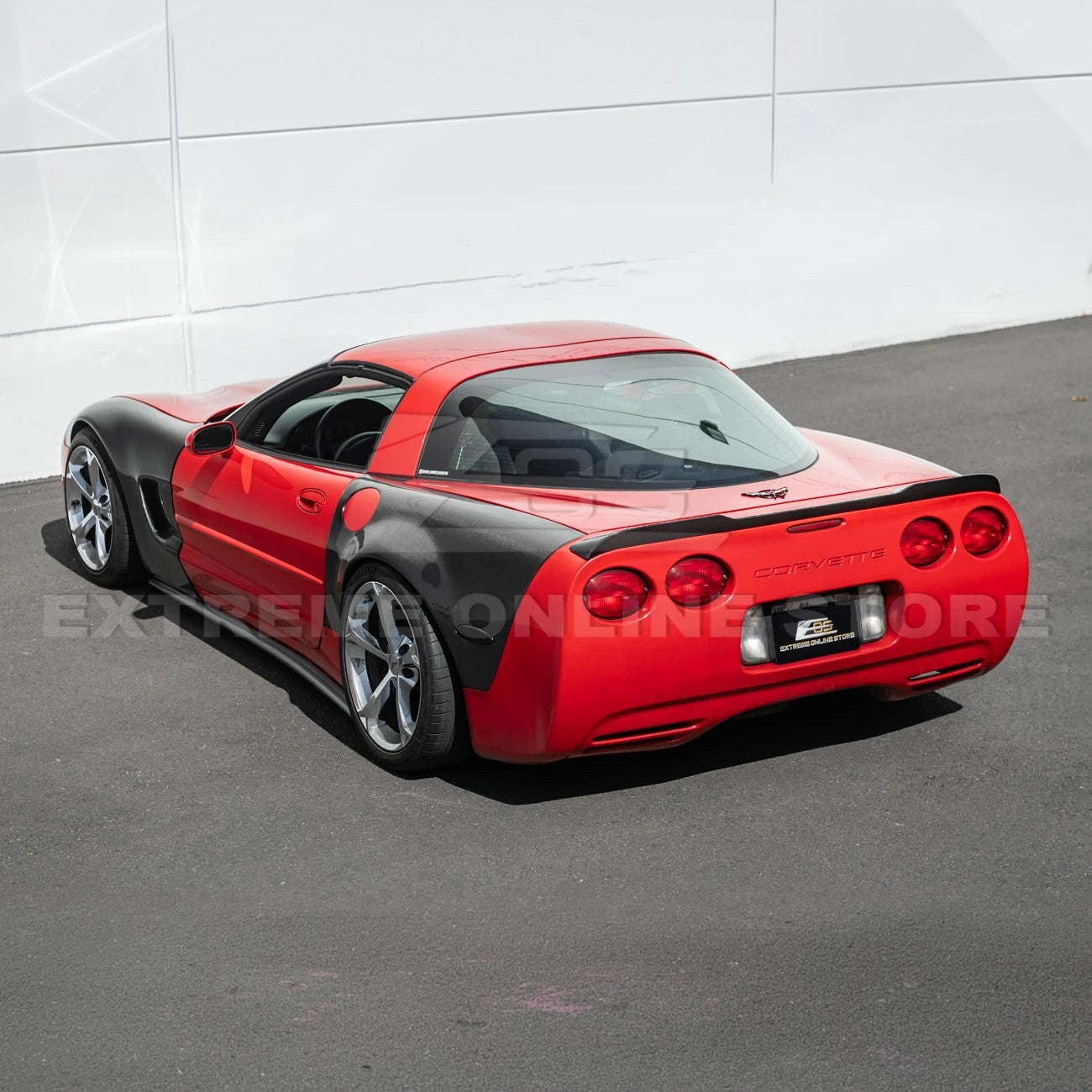 1997-04 Corvette C5 ZR1 Front Vented Lip Side Skirts Rear Spoiler