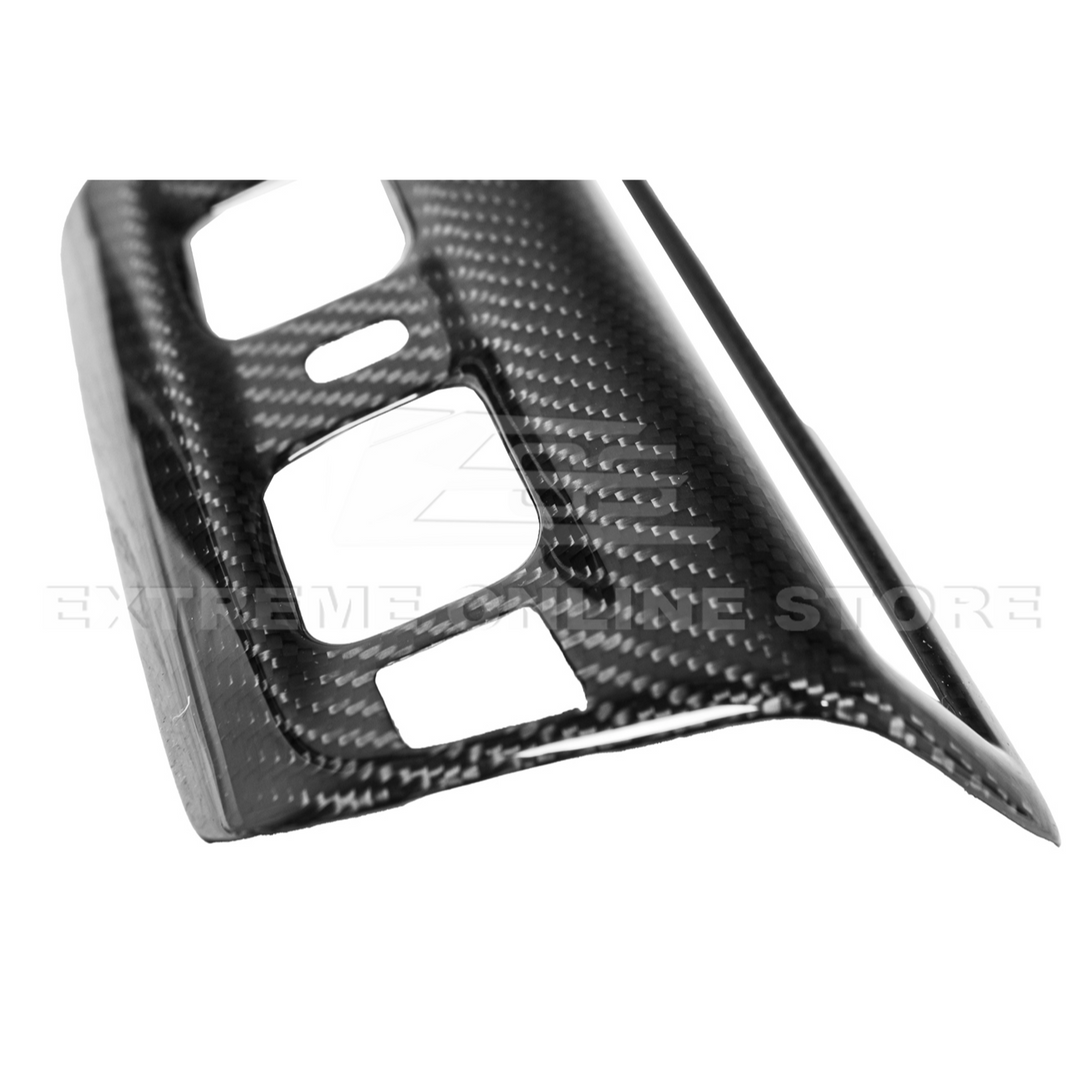 Corvette C8 DRY CARBON FIBER Roof Reading Light Control Cover