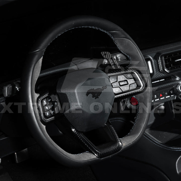 2024-Up Ford Mustang Steering Wheel Magnetic Paddle Shifter Pair