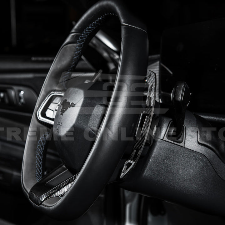2024-Up Ford Mustang Steering Wheel Magnetic Paddle Shifter Pair