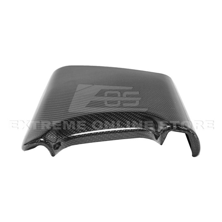 Corvette C8 DRY CARBON FIBER Center Console Armrest Cover