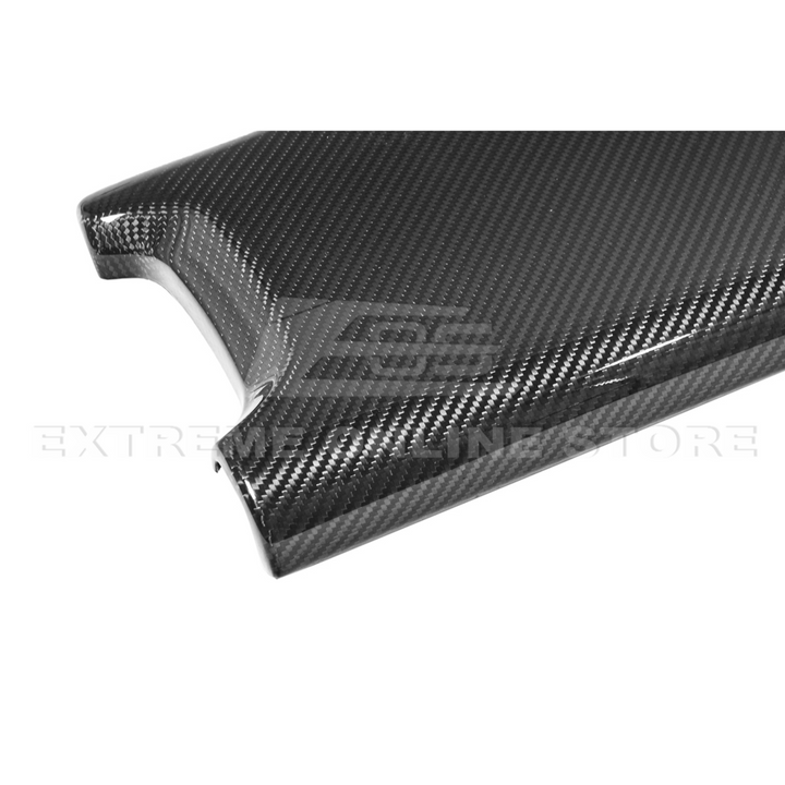 Corvette C8 DRY CARBON FIBER Center Console Armrest Cover