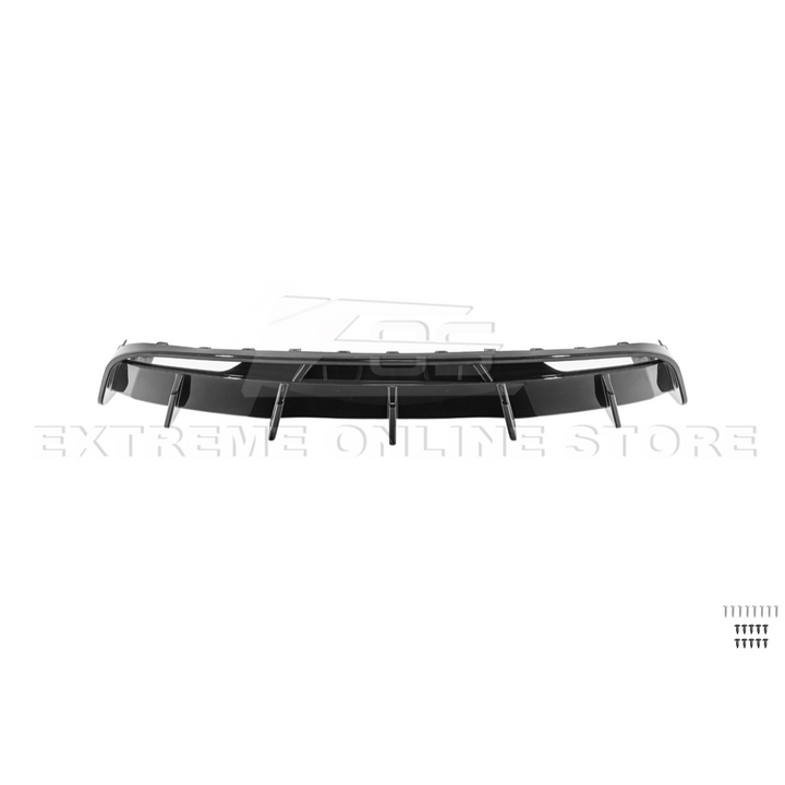 2024-Up Tesla Model 3 Performance Style Rear Bumper Diffuser Lip