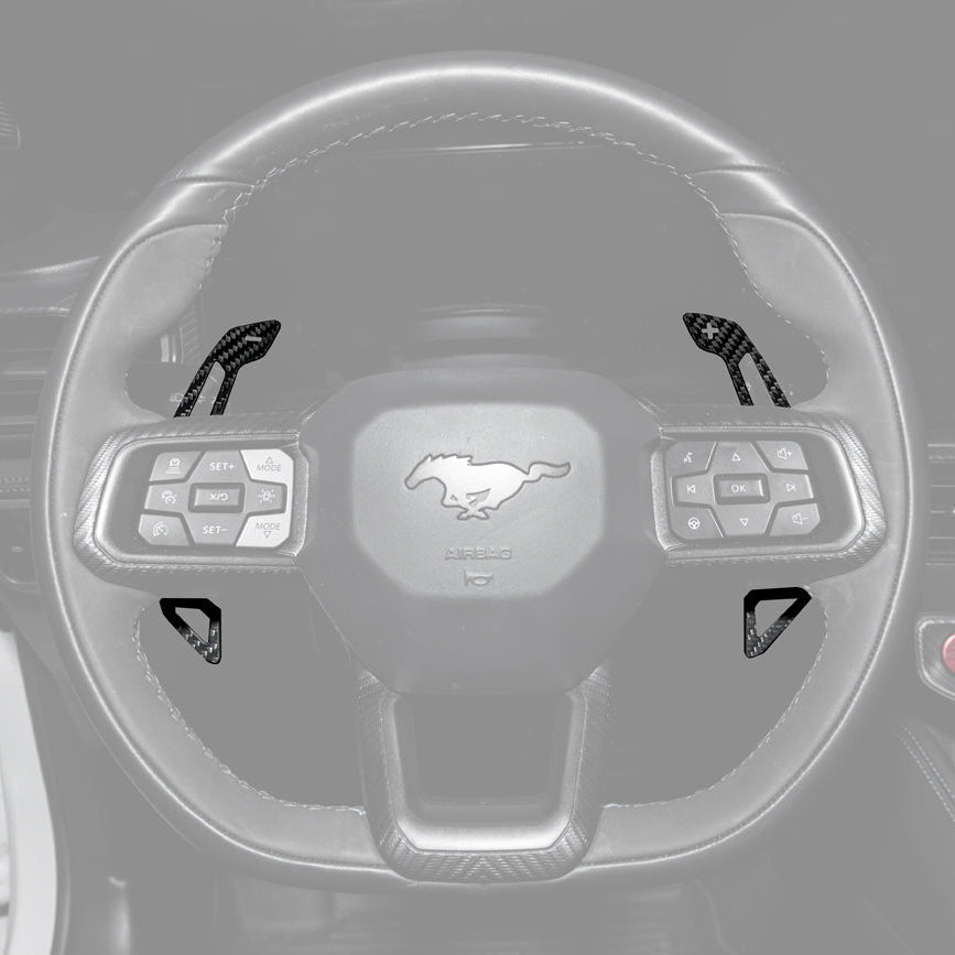 2024-Up Ford Mustang Steering Wheel Magnetic Paddle Shifter Pair