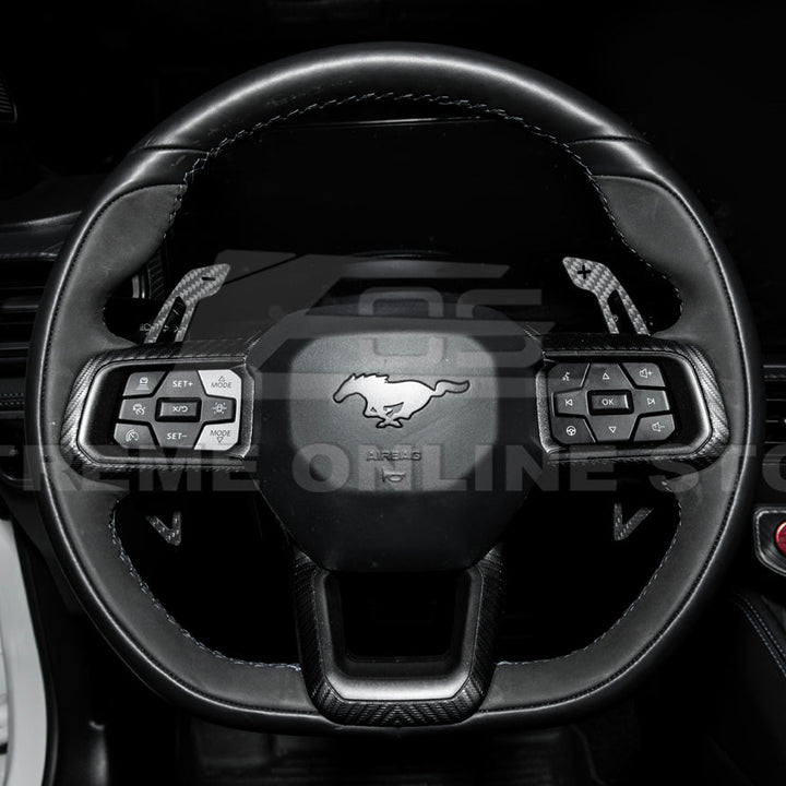 2024-Up Ford Mustang Steering Wheel Magnetic Paddle Shifter Pair