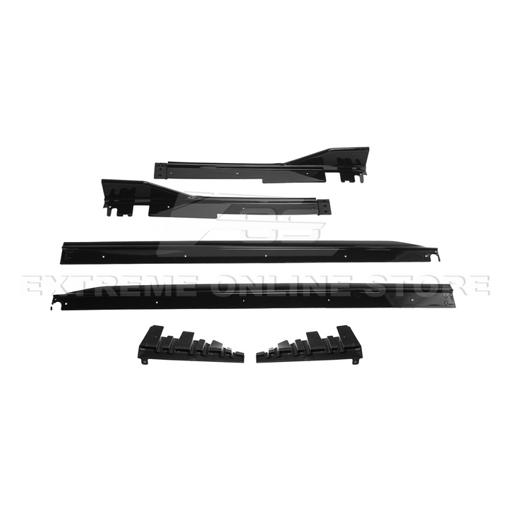 2022-24 Honda Civic Front Bumper Lip Splitter &amp; Side Skirts