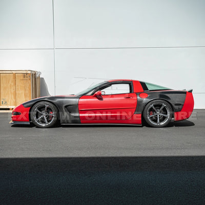 1997-04 Corvette C5 ZR1 Front Vented Lip Side Skirts Rear Spoiler