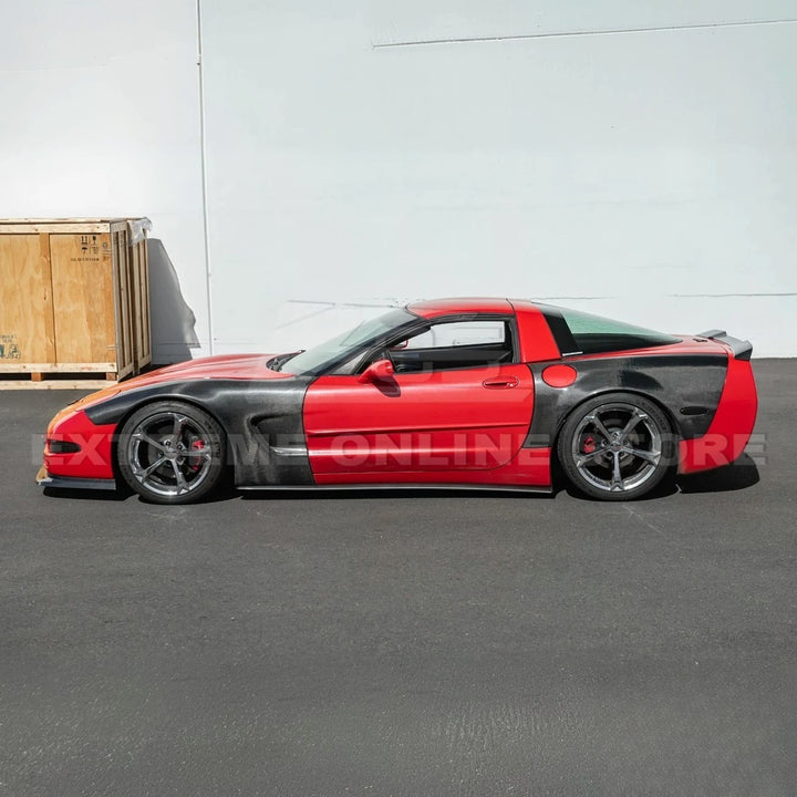 Chevrolet Corvette C5 Front Splitter &amp; Side Skirts