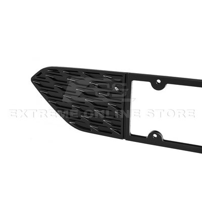 2015-23 Ford Mustang Rear License Plate Frame Trim Cover