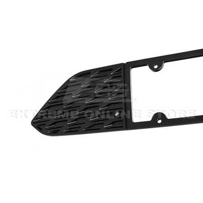 2015-23 Ford Mustang Rear License Plate Frame Trim Cover