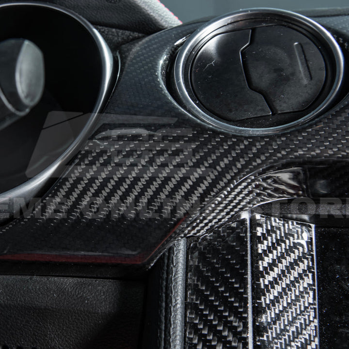 2015-23 Ford Mustang 3 AC DRY CARBON FIBER Dashboard Panel Trim