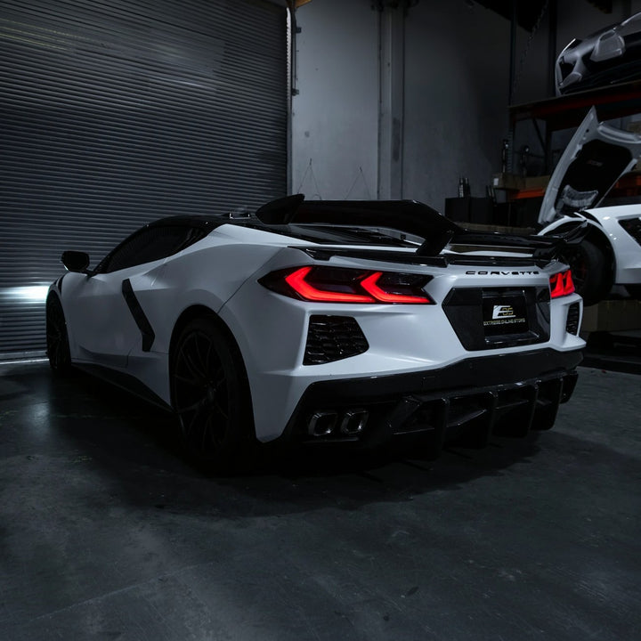 Corvette C8 | Euro Style Sequential Signal LED Rear Taillight