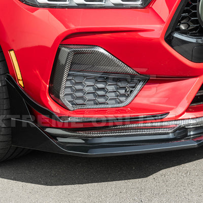 2024-Up Ford Mustang S650 GTV Style Add-On Front Lip Splitter