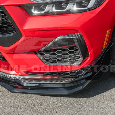 2024-Up Ford Mustang S650 GTV Style Add-On Front Lip Splitter