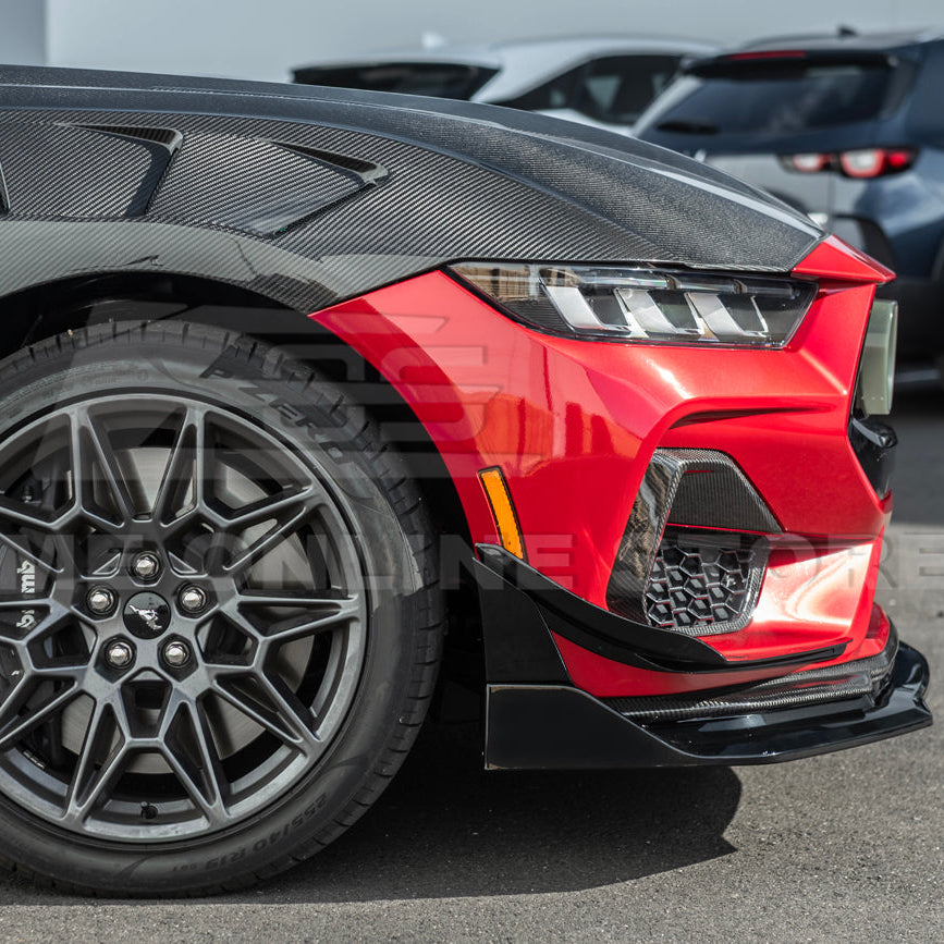 2024-Up Ford Mustang S650 GTV Style Add-On Front Lip Splitter
