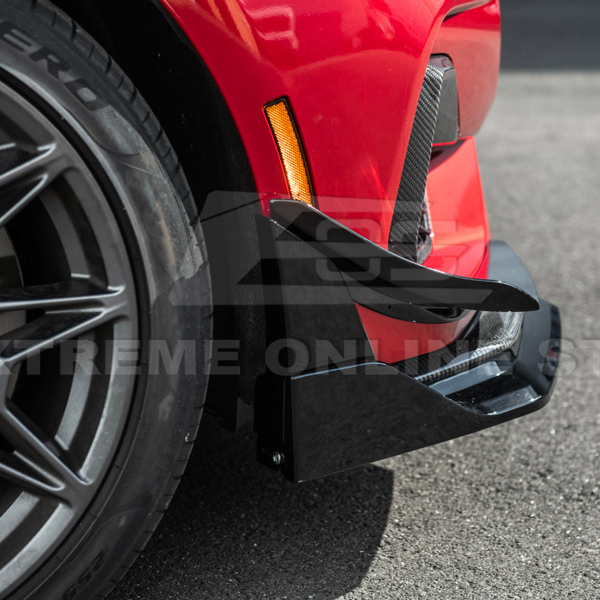 2024-Up Ford Mustang S650 GTV Style Add-On Front Lip Splitter