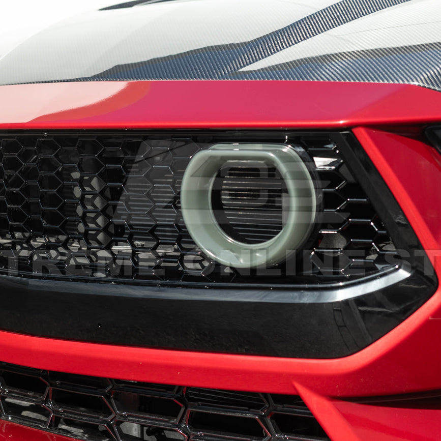 2024-Up Ford Mustang GTV Style Front Upper Grille LED Air Intakes