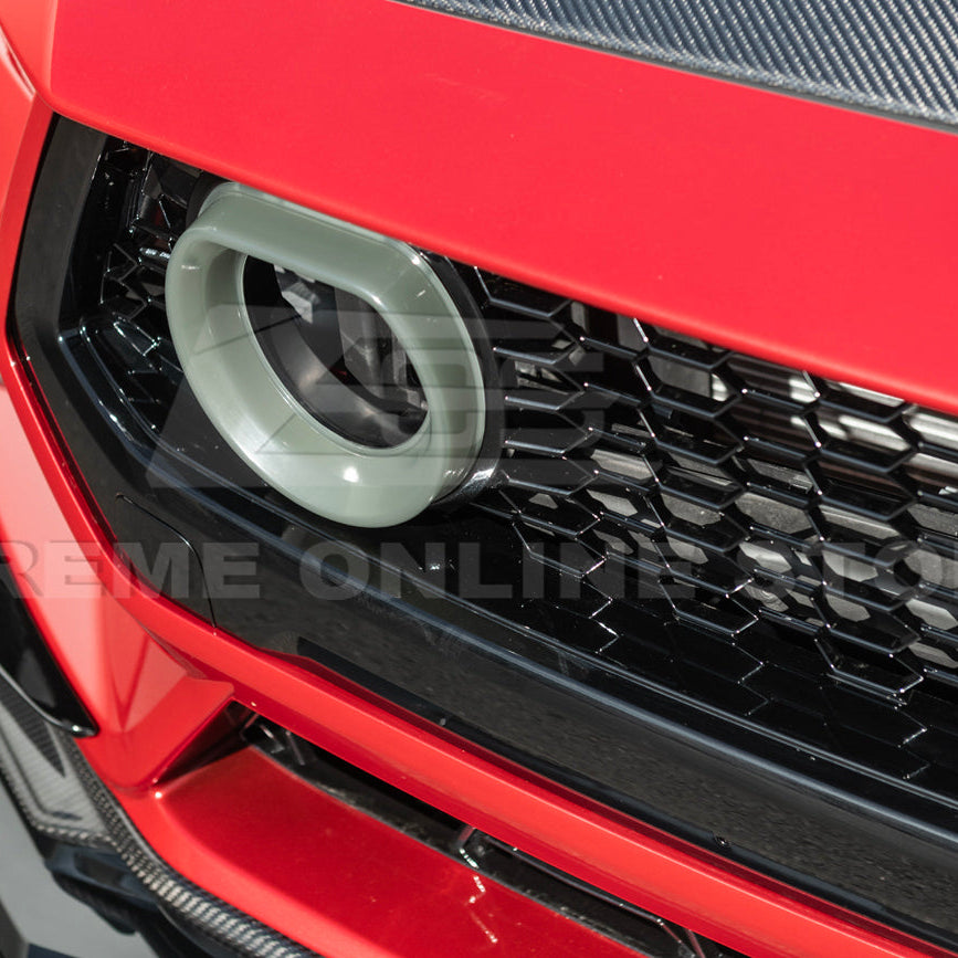 2024-Up Ford Mustang GTV Style Front Upper Grille LED Air Intakes