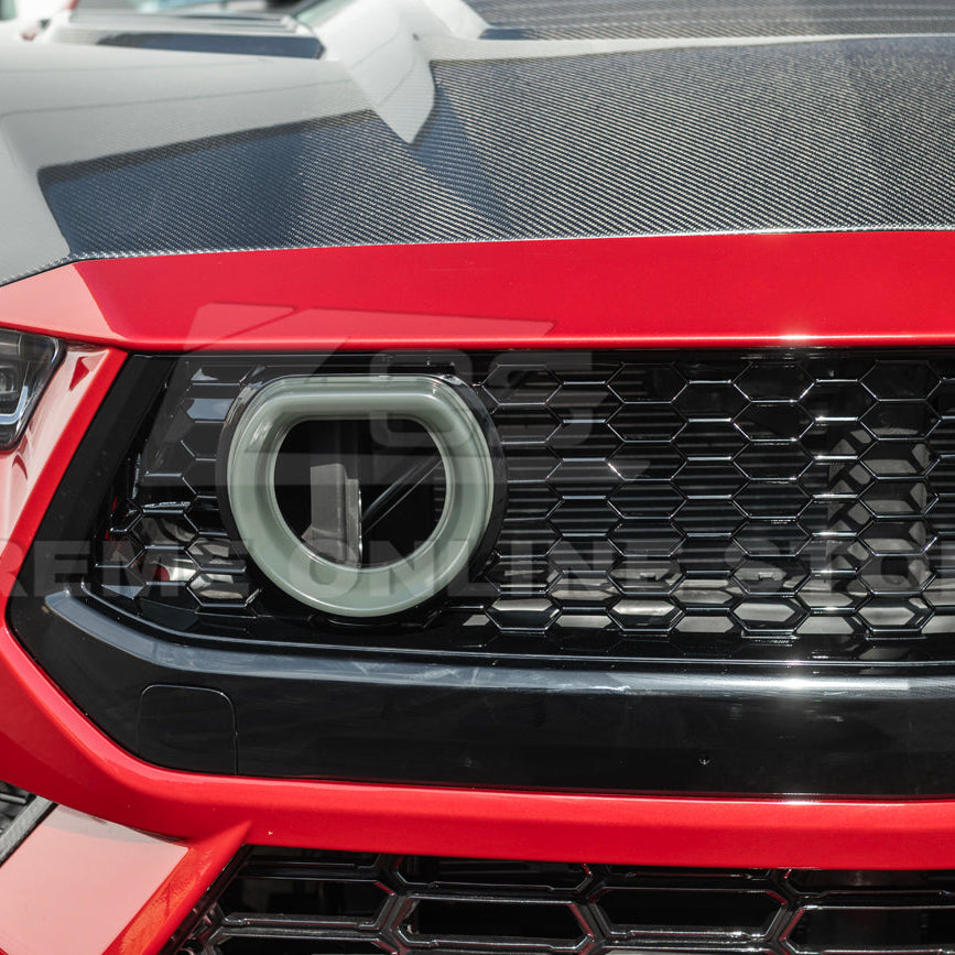 2024-Up Ford Mustang GTV Style Front Upper Grille LED Air Intakes