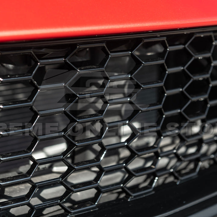 2024-Up Ford Mustang GTV Style Front Upper Grille LED Air Intakes