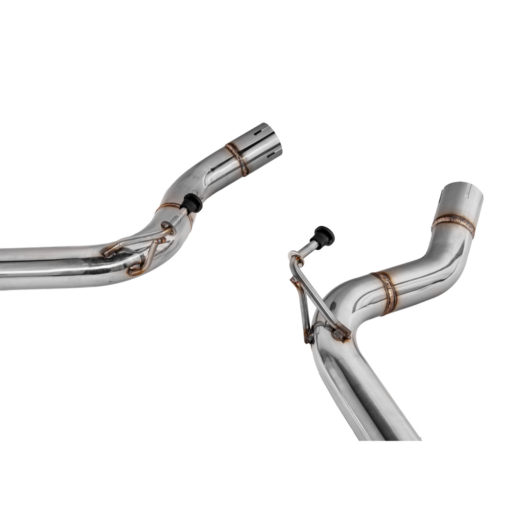 2024+ Ford Mustang GT &amp; EcoBoost Axle Back Exhaust