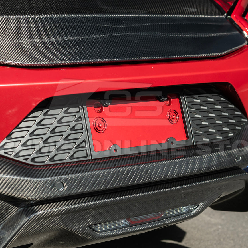 2024-Up Ford Mustang Rear License Plate Frame Trim Cover