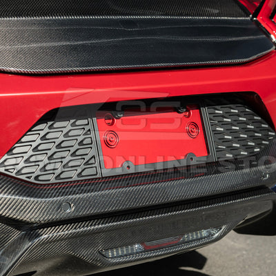 2024-Up Ford Mustang Rear License Plate Frame Trim Cover