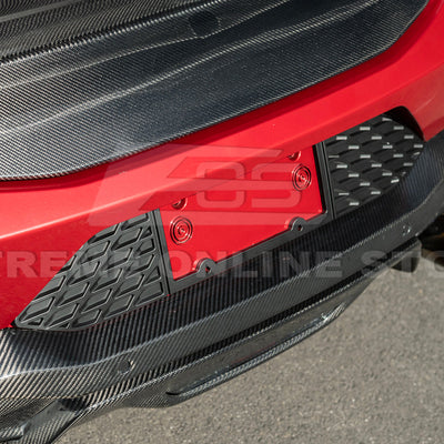 2024-Up Ford Mustang Rear License Plate Frame Trim Cover