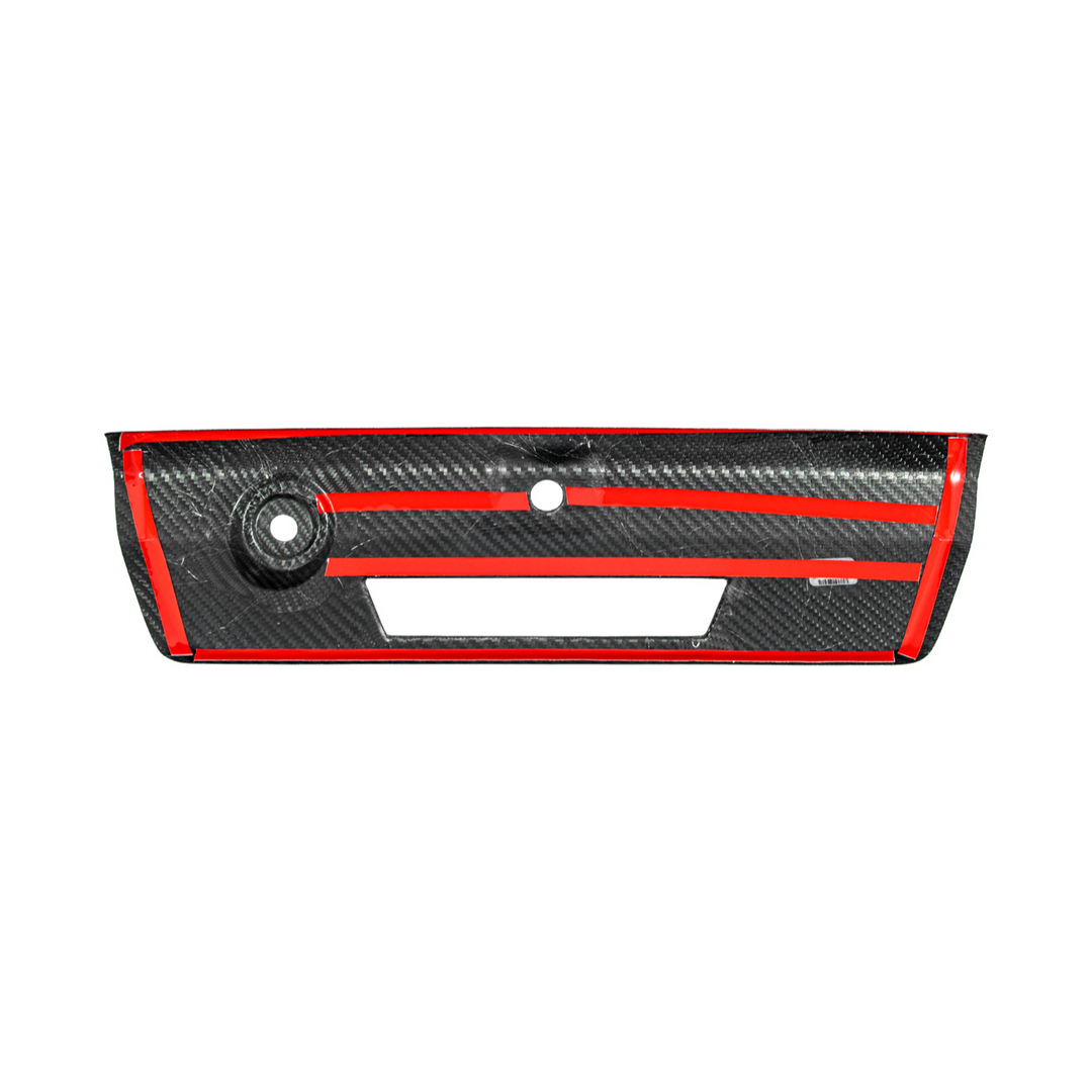 2021-Up Ford F-150 | DRY CARBON FIBER Rear Trunk Tailgate Handle Assembly Cover