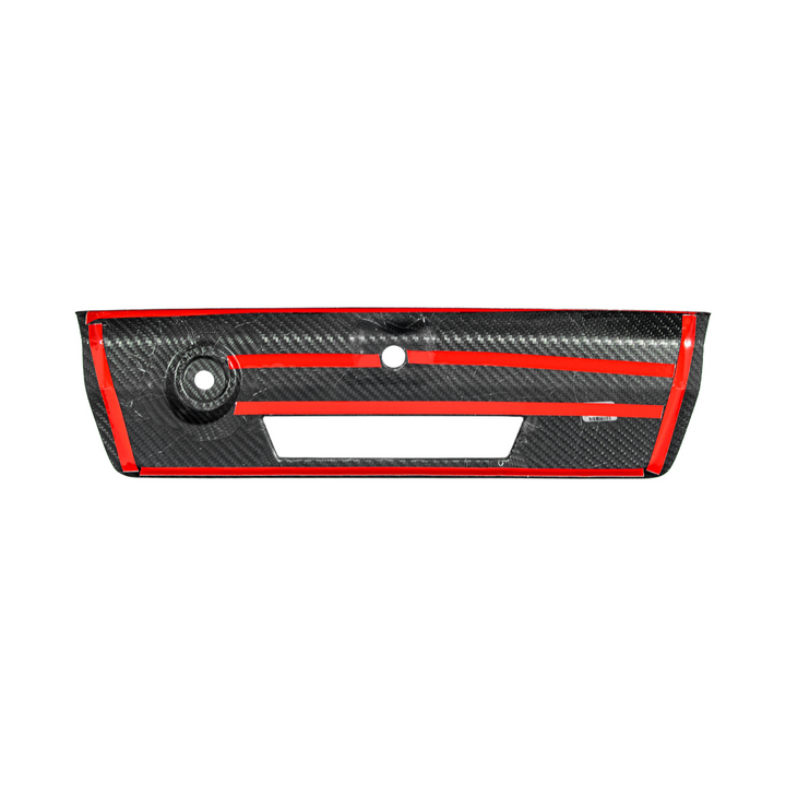 2021-Up Ford F-150 | DRY CARBON FIBER Rear Trunk Tailgate Handle Assembly Cover