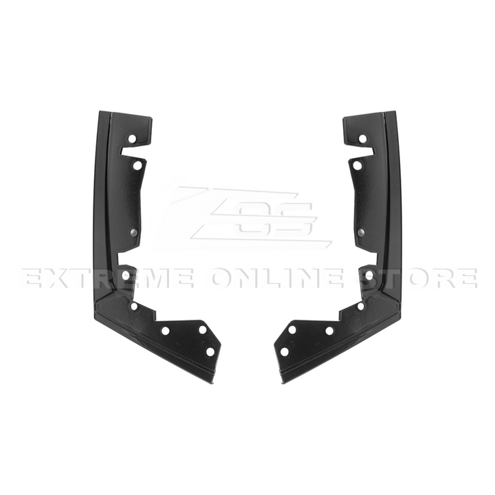 2024-Up Ford Mustang S650 DRY CARBON FIBER Rear Quarter Fender Flare Extension