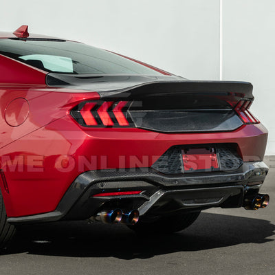 2024-Up Ford Mustang Rear License Plate Frame Trim Cover