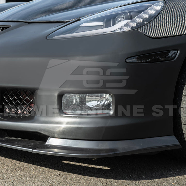 2005-13 Corvette C6 | ZR1 Style Primed Full Front Bumper Cover Lip