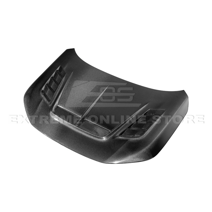 2022-Up Honda Civic | JDM Varis Style CARBON FIBER Front Vented Hood w/ Fender