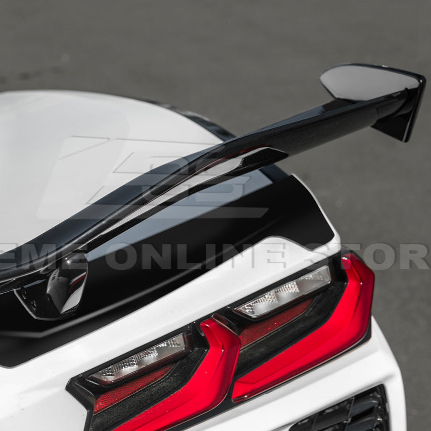 Corvette C8 Z06 Conversion Rear High Wing Spoiler | EOS