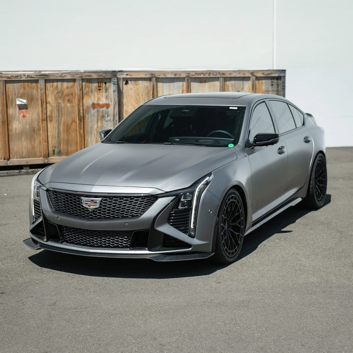 2025-Up Cadillac CT5-V Blackwing Carbon Fiber Factory Style Front Bumper Splitter Lip Replacement