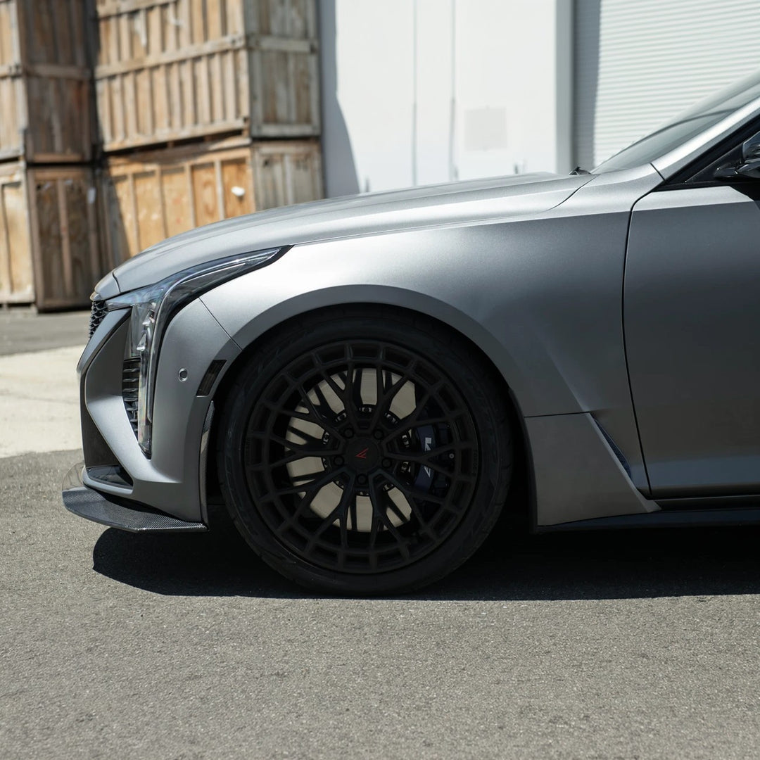 2025-Up Cadillac CT5-V Blackwing Carbon Fiber Factory Style Front Bumper Splitter Lip Replacement