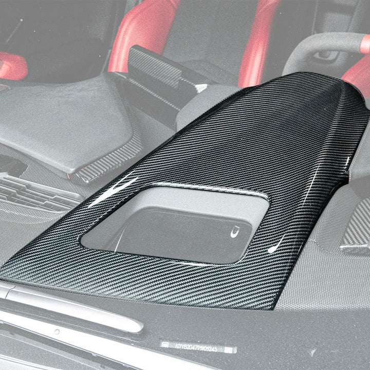 Corvette C8 DRY CARBOn FIBER Upper Dashboard Instrument Panel Cover