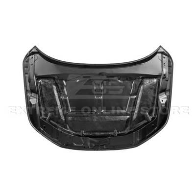 2022-Up Honda Civic JDM Varis Style Front Vented Bumper Hood