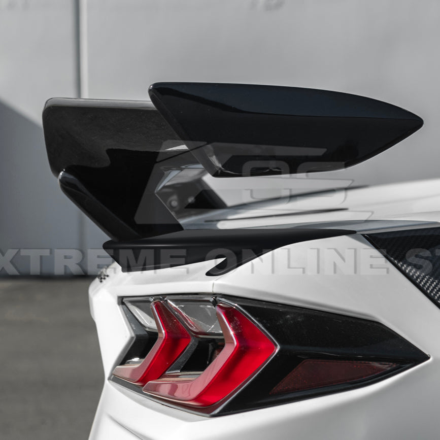 Corvette C8 Z06 Conversion Rear High Wing Spoiler | EOS