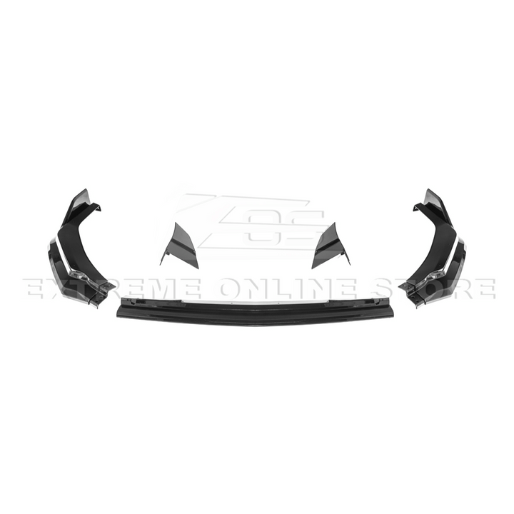 2024-Up Ford Mustang S650 GTV Style Add-On Front Lip Splitter