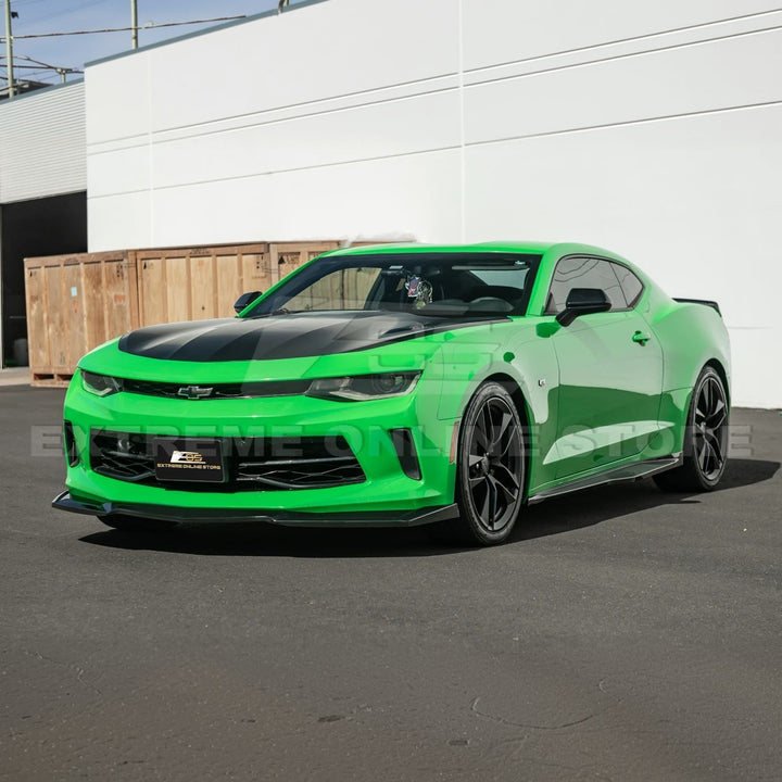 2016-18 Camaro LT LS RS l ZL1 Style Front Lip Splitter &amp; Side Skirt