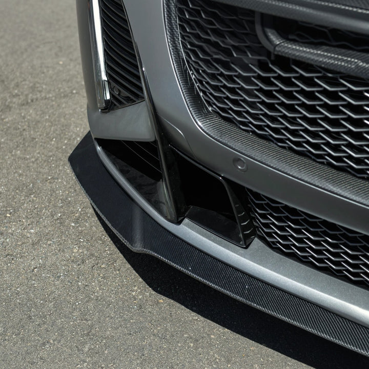 2025-Up Cadillac CT5-V Blackwing Carbon Fiber Factory Style Front Bumper Splitter Lip Replacement