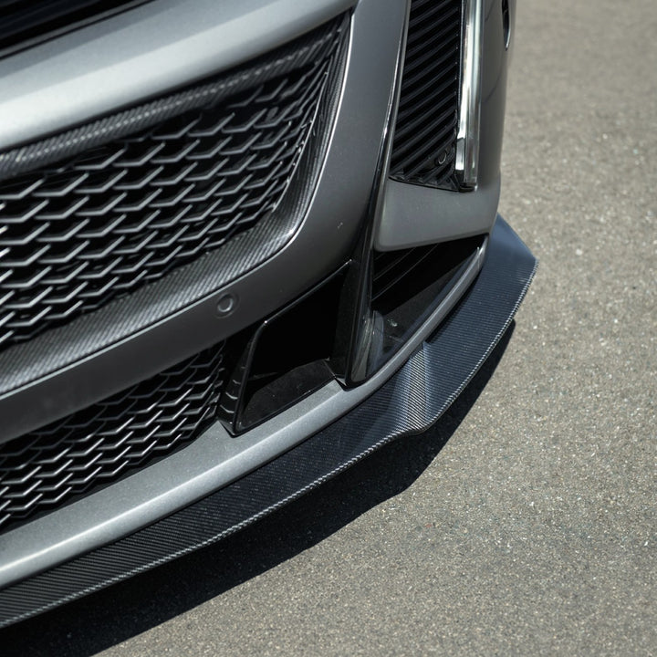 2025-Up Cadillac CT5-V Blackwing Carbon Fiber Factory Style Front Bumper Splitter Lip Replacement