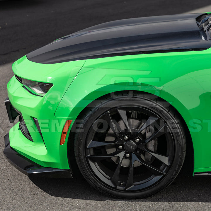 2016-18 Camaro LT LS RS l ZL1 Style Front Lip Splitter &amp; Side Skirt