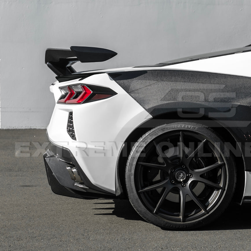 Corvette C8 Z06 Conversion Rear High Wing Spoiler | EOS