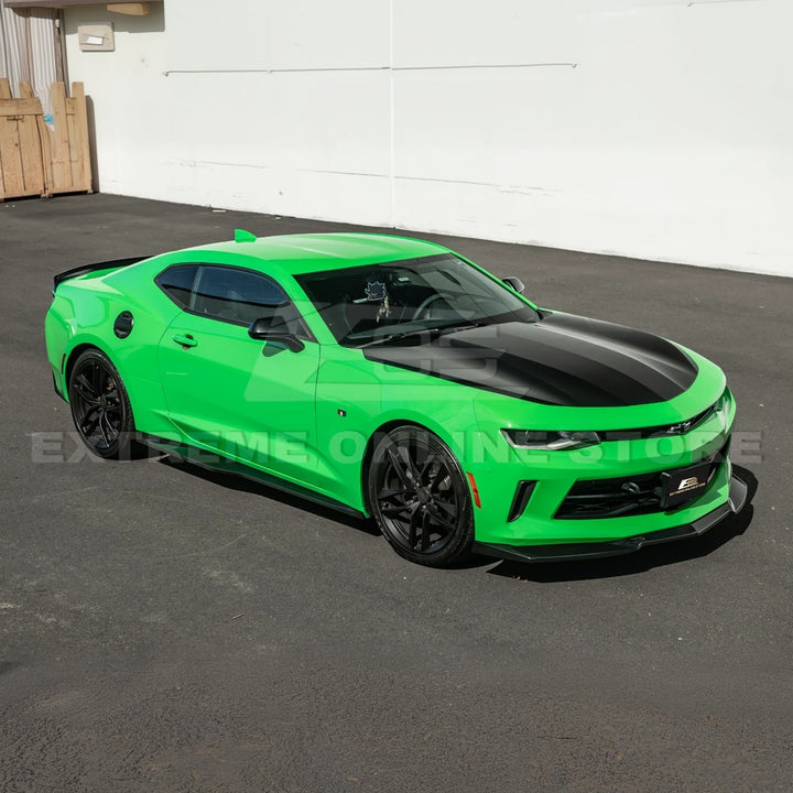 2016-18 Camaro LT LS RS l ZL1 Style Front Lip Splitter &amp; Side Skirt