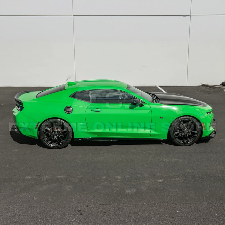 2016-18 Camaro LT LS RS l ZL1 Style Front Lip Splitter &amp; Side Skirt