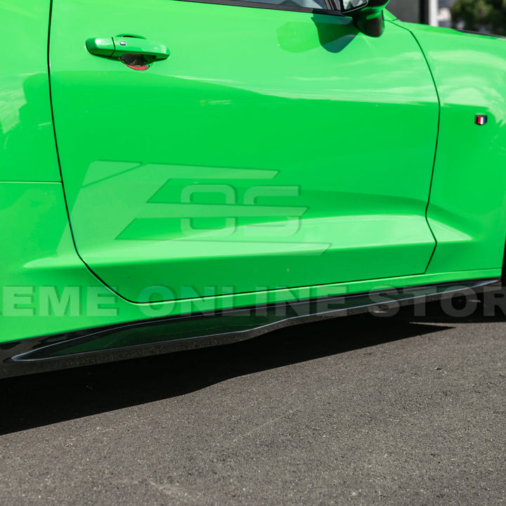 2016-18 Camaro LT LS RS l ZL1 Style Front Lip Splitter &amp; Side Skirt