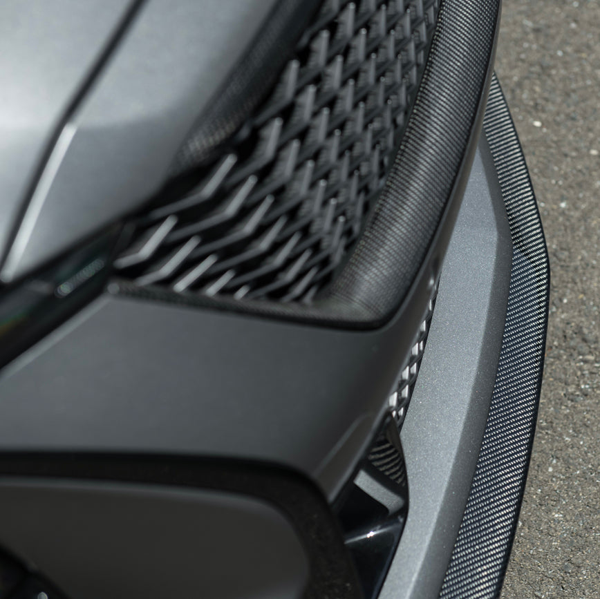 2025-Up Cadillac CT5-V Blackwing | Extended CARBON FIBER Front Lip Splitter